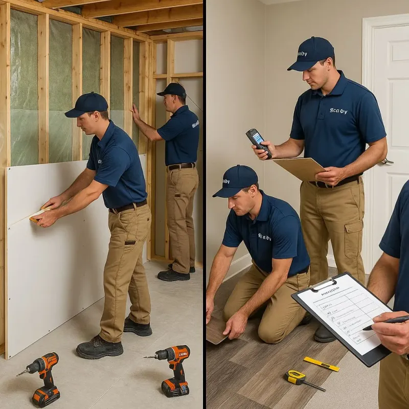 Repairs and Reconstruction process in Shackelford, CA