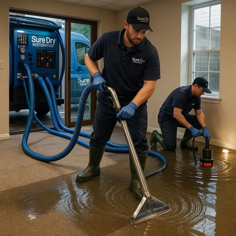 Water Extraction and Removal process in Shackelford, CA